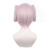 ZGNGLIZ Anime Cosplay Wigs for Game CALL OF THE NIGHT Nanakusa Nazuna Cosplay Wigs, Purple Short Bob with Double Braid Hair Wigs with Free Wig Cap