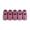 RIVERWELD TIG Gas Lens Alumina Nozzle Ceramic Cup 53N61S (#8 1/2") Fit PTA DB SR WP 9 17 18 20 25 26 TIG Welding Torch 10pk