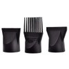 XINGZI 1Set 3PCS (Non-Universal) Professional Plastic Salon Hair Dryer Nozzle Comb Brush Attachment Concentrator Hairdressing Salon Styling Tool Special for Outer Diameter 4.5cm