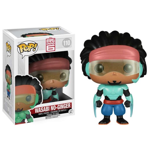 Funko POP! Disney: Big Hero 6-Wasabi No-Ginger Action Figure