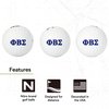 Desert Cactus Phi Beta Sigma Golf Balls 3 Pack Full Color Golf Ball (Letter)