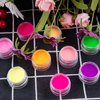 Duufin 54 Colors Pigment Nail Powder Colorful Luminous Powder Iridescent Glitter Pearlescent High Gloss Nail Powder Halo Powder Nails Pigment for Nail Art, Body and Craft