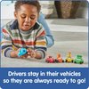 hand2mind Numberblocks Mini Vehicles, Race Car Toys, Toy Vehicle Playsets, Play Figure Playsets, Small Figurines for Kids, Number Toys, Counting Toys, Math Toys for Kids 3-5, Birthday Gifts for Kids