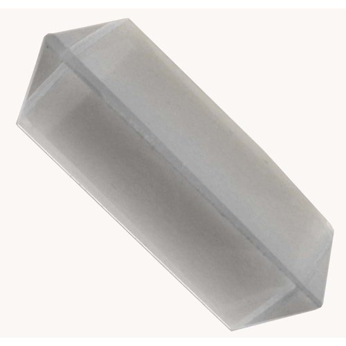 ToolUSA Optical Glass Triangular Prism | 1" x 2" (2.5 cm x 5 cm) | Refracts Light for Educational & Photography Use