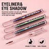 Easilydays Liquid Thin Eyeliner Pencil, Long-Lasting Waterproof Eyeliner Pen Chameleon Multichrome Eyeliner Quick-drying Transfer-Proof Smudge-Proof Eyeliner & Lipliner Shimmer Eyeshadow Makeup (02)