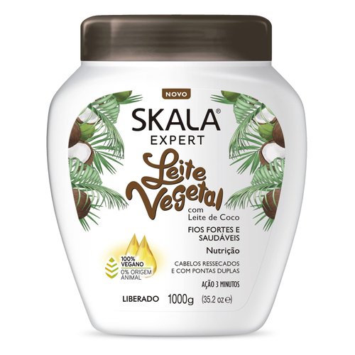 Brazilian Hair Care Leite de Cabra (Goat Milk Hair Treatment Cream) 1000g By Skala