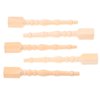 Toyvian Miniature Wooden Furniture Table Legs: 6pcs Dollhouse Mini Furniture Dining Table Legs Fairy Garden Furniture Ornaments Dollhouse Accessories