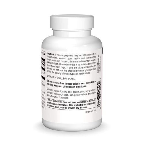 Source Naturals Green Tea Extract 500 mg Super Antioxidant - 120 Tablets