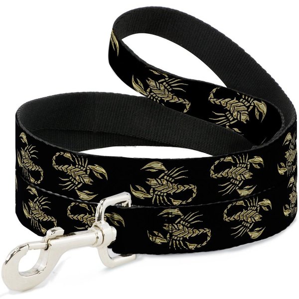 Buckle-Down Pet Leash - Scorpion - 4 Feet Long - 1.5" Wide