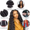 Loose Deep Wave Bundles Human Hair Bundles 12A Loose Deep Curly Bundles Human Hair Wet and Wavy Bundles Brazilian Virgin Loose Deep Wave Human Hair 3 Bundles Deep Curly Human Hair Extensions