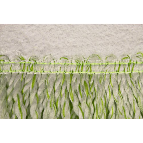 CleanAide Commercial Microfiber Dry Mop Pad Refill 24 in Green 4 Pack