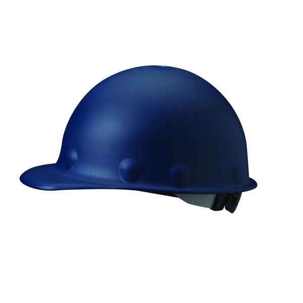 Fibre-Metal by Honeywell Super Eight Ratchet Fiber Glass Cap Style Hard Hat, Blue (P2ARW71A000)