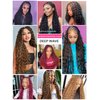 RESACA Human Braiding Hair 50g 1 Bundle 16 Inch Deep Wave Bulk Human Hair for Braiding No Weft Bundle 10A Brazilian Virgin Curly Human Hair Extensions for Boho Braids Wet and Wavy Human Hair（#27）