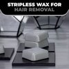 Nova Wax - Stripless Wax for Hair Removal - Hot Wax Tablets for Sensitive Skin (500g/ 1.1lb/ 17oz) Professional Hard Wax - Creamy and Elastic Formula