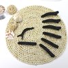 ACO-UINT 8 Pack Black Hair Clips for Styling Sectioning, Alligator Hair Clips Salon Hair Clips Alligator Clips for Hair, Flat Claw Clips Hair Styling Clips Hair Accessories for Women