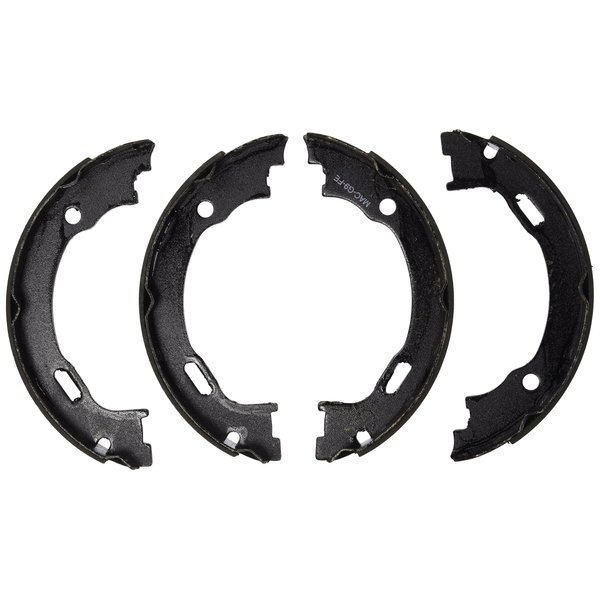 BOSCH BS777 Blue Parking Brake Shoe Set - Compatible With Select Chrysler 300, Pacifica; Dodge Challenger, Charger, Magnum; Mercedes-Benz ML320, ML350, ML430, ML500, ML55 AMG