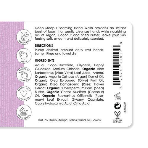 Deep Steep Foaming Hand Wash 8oz (Lilac Blossom)