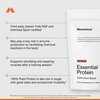 Momentous Essential Plant-Based Pea and Rice Protein Powder, Vegan, Gluten-Free, Non-GMO, NSF Certified, All Day Essential Use Protein Powder for Men and Women (Chocolate, Bag)