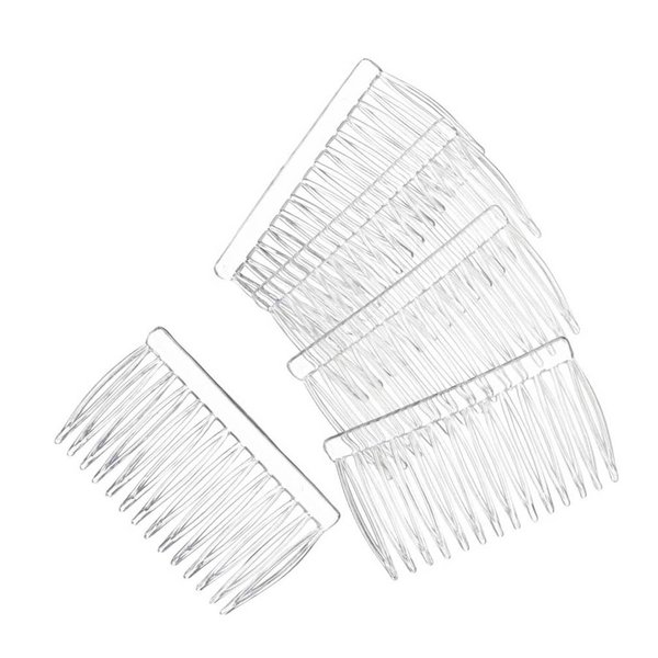Darice 10078-8 Hair Comb, Clear, 144-Pack