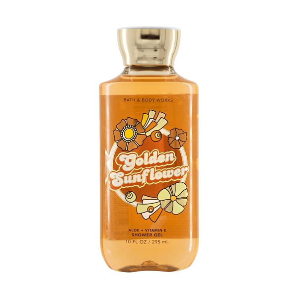 Bath & Body Works Signature Collection Shower Gel For Women10 fl oz (Golden Sun Flower)
