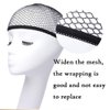 Wig Caps, ANNELBEL 4PCS Black Mesh Wig Cap Net, Closed End Hair Mesh Net Wig Caps, Wig Caps for Long or Short Hair Hold Securely in Place