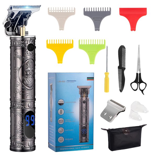 MOTLATA Hair Clippers for Men Zero Gapped Trimmer Professional T Blade Trimmer Rechargeable Trimmer Pro Li Outline Trimmer Cut Cordless Hair Cutting Liners Edger for Barbers Detail Haircut
