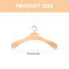 Gadpiparty Doll Hangers Hangers,Miniature Kids Coat Hangers, Accessory for Cm Mini Dress Accessories Wardrobe Clo Wood Outfit Clothes Bjd Nursery Baby Hanger/Miniature Small of House Holders Doll Pet