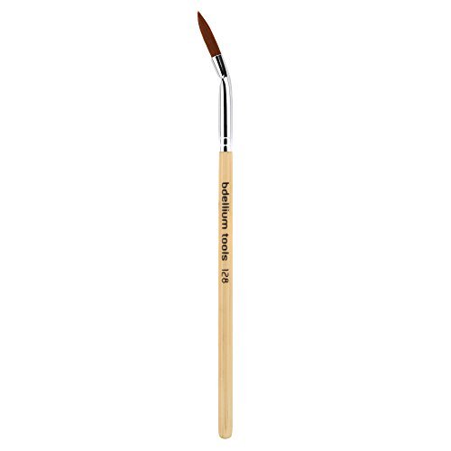 Bdellium Tools Professional Makeup Brush Special FX Series - Bent Liner 128