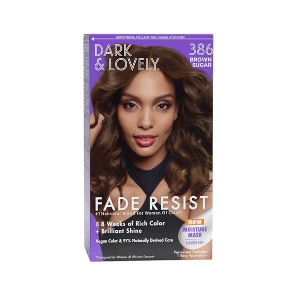 Dark & Lovely Color #386 Brown Sugar (3 Pack)