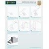KOALA TOOLS | Isometric Graph Paper Notebook (1 Unit) | 7.5" x 9.75", 60 pp. - Kraft Cover Isometric Grid Drawing Pads - Suitable for Industrial, Architectural, Interior Design