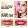 Oulac Shine Orange Liquid Lipstick for Women-Lip Plumper Lip Gloss for Dry Lip Care, Lightweight Soft and Hydrating Lip Tint Stain with Vitamin E & Rose Oil Vegan & Cruelty-Free, S06