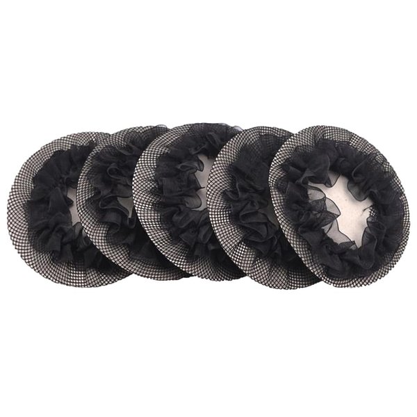 Ipetboom 5pcs Hair Bun Cover Stretch Lace Hairnets for Women Invisible Suit for Kids Hairnets for Dance Invisible Skating Bun Cover Hair Net Hair Bun Net Cover Net Women's Aldult