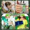 EMOME Glitter St Patrick's Day Tattoos Stickers for Kids, 50 Individually Wrapped Sheets St Patricks Day Decorations Accessories, Irish Shamrock Tattoo Stickers for Party Favors Supplies