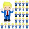 LMTGLDT 25pcs DonaldTrump Figure,Mini Little Presidential DonaldTrump 2024 Toy Figure,Novelty Gifts for USA Supporters and Patriotic Americans,USA 2024 Bobblehead for Car Home Desk Party Decorations
