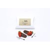 ZIWOO Handmade Leather Hair Clip 2 pcs Carrot Styling Accessories Girls