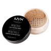 NYX PROFESSIONAL MAKEUP Mineral Matte Finishing Powder, Loose Setting Powder - Medium/Dark