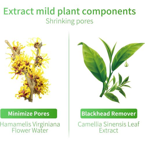 LANBENA Pore Minimizer Serum, Pores Shrinking Serum for Face, Oil Control Firming, Tightening Pores, Vegan Moisture after Blackhead Remover, Centella Asiatica, Hamamelis Virginiana, 0.6 fl.oz