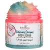 Bella and Bear Unicorn Dream Body Scrub Skin Care Exfoliating Body Wash - Cruelty-Free, Paraben Free, Vegan-Friendly Sugar Scrub with Pineapple and Papaya Scent