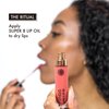YENSA Super 8 Lip Oil, Natural Korean Moisturizing Gloss, No-Sticky Transparent Formula For Hydrating Lip Care (Crush It Coral) .22 fl oz