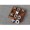 T one wooden Tic Tac Toe Game | board games for adults | Table Top Living Room Decor Fun family Games | board games for family night | board games for kids (Design-1)