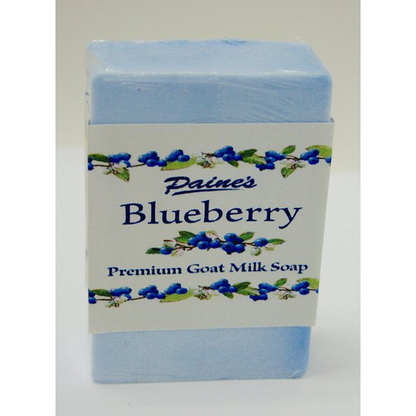 Paine's BLUEBERRY Premium Goat Milk Soap 4.5 oz bar fresh Maine made all natural