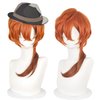 Liamiona Nakahara Chuuya Cosplay Wig Natural Heat Resistant Synthetic Hair + Wig Cap