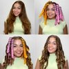 40pcs Heatless Spiral Hair Curlers for Long Hair, No Heat Curlers 22inch/55cm Magic Curls Hair Rollers with Styling Hooks for Women Kids