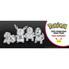 Pokemon 25th Celebration 8" Silver Starter Plushes, 3-Pack Toys - Charmander, Squirtle & Bulbasaur G1 Starters - Set of 3 - Limited Edition Collectible Stuffed Animals - Gift for Kids