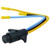 attwood 7622-7 3-Wire 12V/24V Trolling Motor Connector, 10 Gauge, Multiple, One size