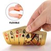Chemeno Waterproof Playing Cards with Case：3 Deck of Playing Cards, PET, Plastic Playing Cards Bridge Size for Pool Outdoor Poker Cards Game Party Black Pink Gold