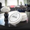 Henri et Victoria Shaving Soap For Men | Smooth Shave, Lathers Up Nicely, Long-Lasting Scent | Canadian Made by Skilled Artisan 114 g (4 oz) (Cognac and Cuban Cigars)