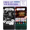 Playing Card Holder for Bingo Pull Tabs Gambling Tickets Game Card Holder for Canasta Poker Bridge Cards Casino Bingo Stuff Supplies Prizes for Bingo Lovers Card Game Player Gifts for Adults Seniors