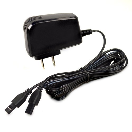 HQRP Battery Charger AC Adapter Compatible with SportDOG SportHunter 800 SD-800 SDT30-11223, Sport-Hunter 1800 SD-1800 ST-120 Dog Training Collar Receiver Transmitter [UL Listed] + Euro Plug Adapter