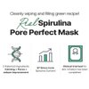 MEDIPICKME Real Spirulina Pore Perfect Mask 100g.clay mask,face masks skincare,bentonite clay,bentonite clay detox,korean skincare,green tea Refreshing Pore Mask Spirulina,pore mask